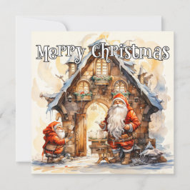 サンタさんの工房からメリークリスマス シーズンカード