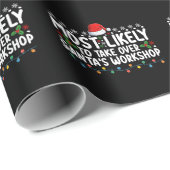 サンタさんの工房を引き継ぐ可能性が最も高い ラッピングペーパー (ロールコーナー)