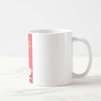 サンタさんの応援で聖降誕祭お目出とう！」 コーヒーマグカップ