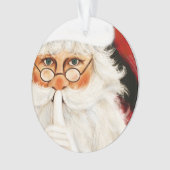 サンタさんの来おもしろい・キッド・クリスマス・インスピレーション オーナメント (正面)