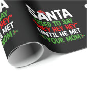 サンタさんはお母さんに会うまで言ってたのに ラッピングペーパー (ロールコーナー)