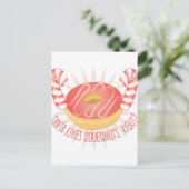 サンタさんはドーナツが好き シーズンポストカード (スタンド正面)