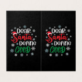 サンタさんへのお願い 面白いクリスマス (外部フラット)