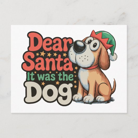 サンタさんへ それは犬のせいです クリスマス (正面)