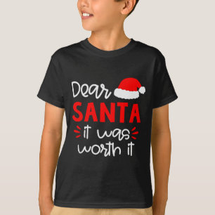 サンタさんへTシャツ 楽しいお揃いファミリー クリスマス Tシャツ