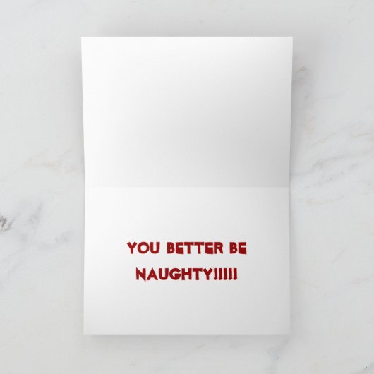 サンタさんを呼ばせるないけな シーズンカード (内部)