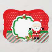 サンタさんプレゼント シーズンカード (正面/裏面)