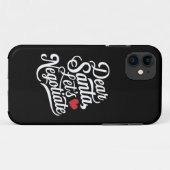 サンタさん交渉しよう Funny クリスマス ギフト Case-Mate iPhoneケース (裏面(横))