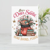 サンタさん、もっと本をください シーズンカード (スタンド正面)