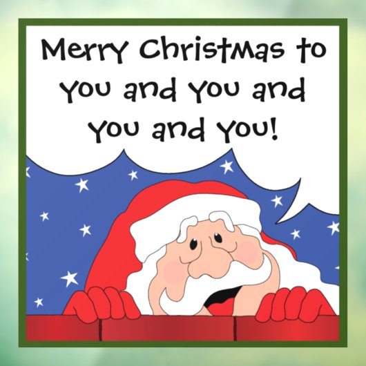 サンタさん ウィンドウサイン (シート3)