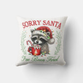 サンタさん、フェラルだったよ クッション (裏面)
