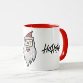 サンタさん ホホホ 楽しいクリスマス マグカップ (正面右)