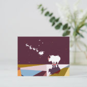 サンタさん ポストカード (スタンド正面)