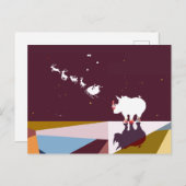 サンタさん ポストカード (正面/裏面)