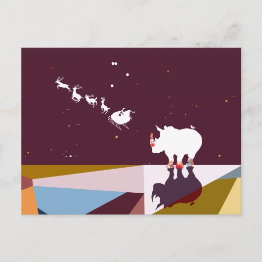 サンタさん ポストカード (正面)