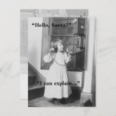 サンタさん?-ポストカード シーズンポストカード (正面/裏面)