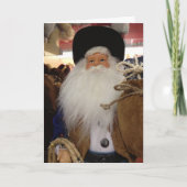 サンタさん,1回目のクリスメリーマスを言いたい シーズンカード (正面)