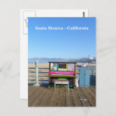 サンタすごいモファンキーニカはがき! ポストカード (正面/裏面)