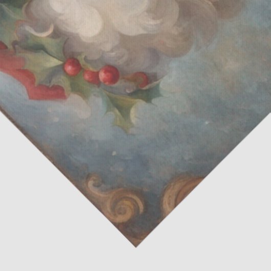 サンタすてきのクリスマス応援:フェスティバルデコパージュ 薄葉紙 (詳細)