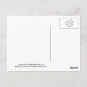 サンタすてきクリスマスマルティーニレシピはがき ポストカード (裏面)