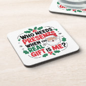 サンタすてきクロースがフェスティバル応援を持ち込む コースター (左側)