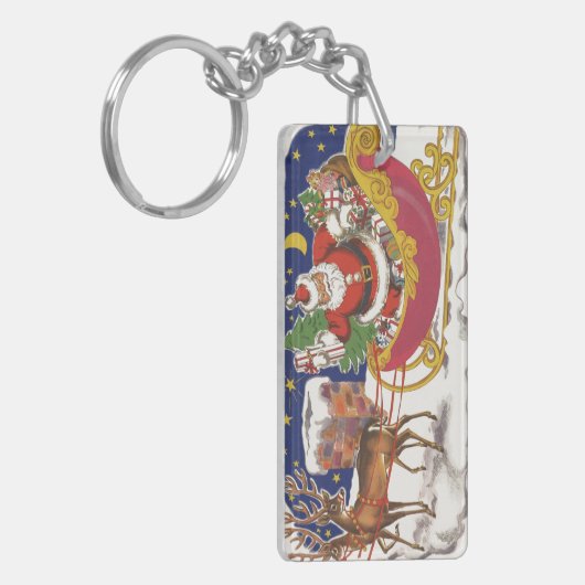 サンタすてきクロースとスリー キーホルダー (正面左)