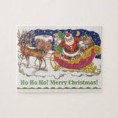 サンタすてきクロースとスリー ジグソーパズル (横)