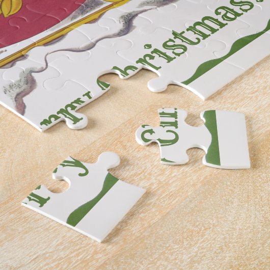 サンタすてきクロースとスリー ジグソーパズル (側面)