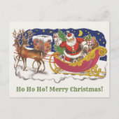 サンタすてきクロースとスリー ポストカード (正面)