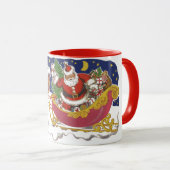 サンタすてきクロースとスリー マグカップ (正面右)