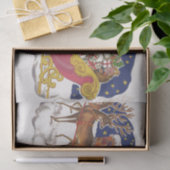 サンタすてきクロースとスリー 薄葉紙 (ギフト)