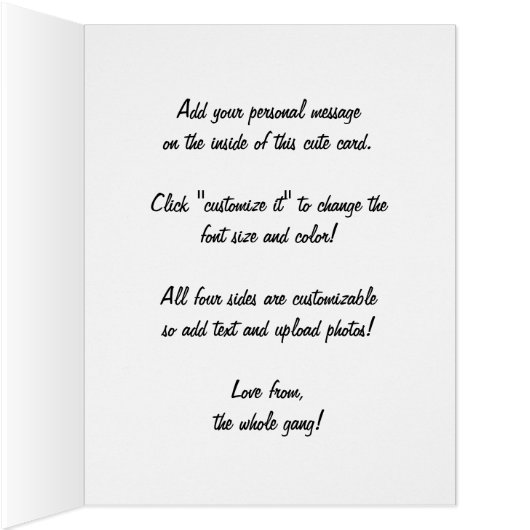 サンタすてきクロースと帽子 (内側(右))