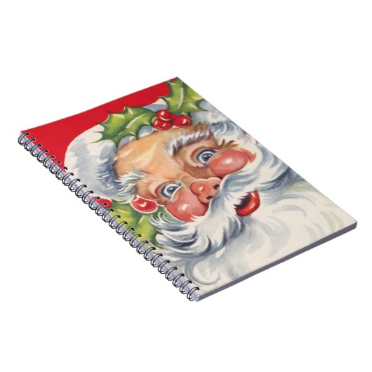 サンタすてきクロースと帽子 ノートブック (右側)