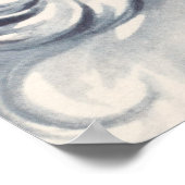 サンタすてきクロースと帽子 ポスター (角)