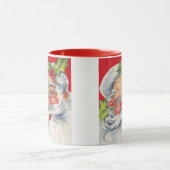 サンタすてきクロースと帽子 マグカップ (中央)