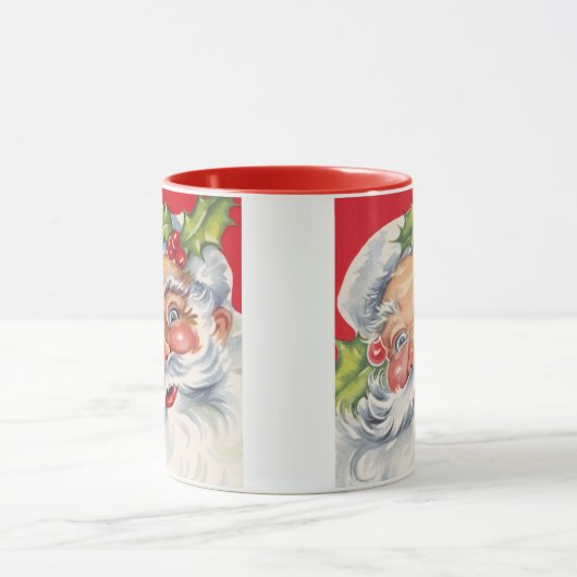 サンタすてきクロースと帽子 マグカップ (中央)