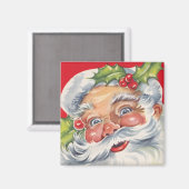 サンタすてきクロースと帽子 マグネット (正面/裏面)
