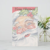 サンタすてきクロースと帽子 便箋 (スタンド正面)