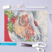 サンタすてきクロースと帽子 薄葉紙 (クラフト)