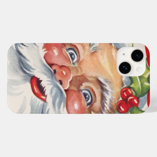 サンタすてきクロースと帽子 Case-Mate iPhoneケース (裏面 (横))