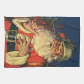 サンタすてきクロースのおもちゃつき キッチンタオル (横)