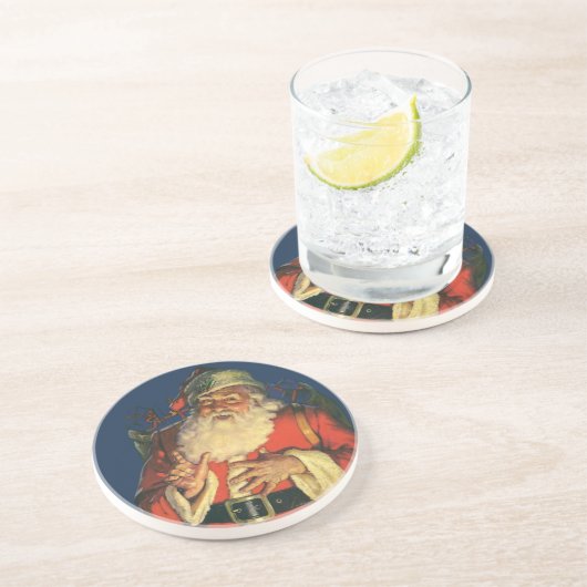 サンタすてきクロースのおもちゃつき コースター (側面)