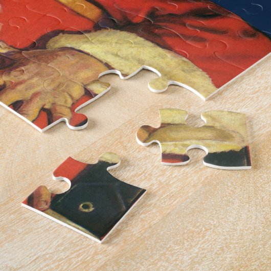 サンタすてきクロースのおもちゃつき ジグソーパズル (側面)