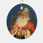 サンタすてきクロースのおもちゃつき セラミックオーナメント (左)