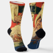 サンタすてきクロースのおもちゃつき ソックス (傾斜あり)