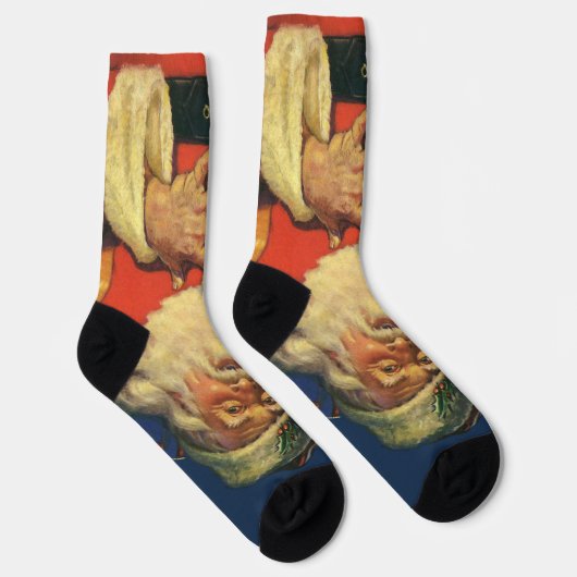 サンタすてきクロースのおもちゃつき ソックス (右)