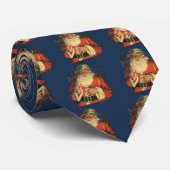 サンタすてきクロースのおもちゃつき ネクタイ (ロール)