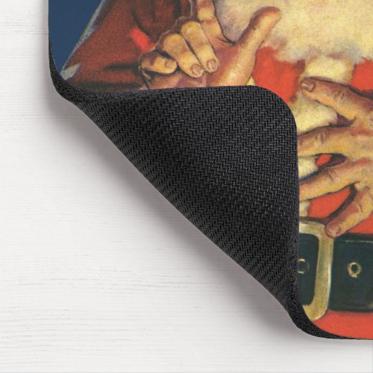 サンタすてきクロースのおもちゃつき マウスパッド (コーナー)