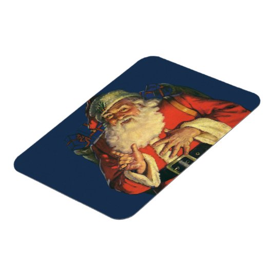 サンタすてきクロースのおもちゃつき マグネット (左側)