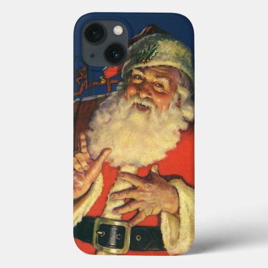 サンタすてきクロースのおもちゃつき Case-Mate iPhoneケース (裏面)
